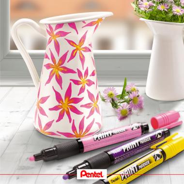 Pentel lakkmarker kerek hegyű 2,0 mm - kék